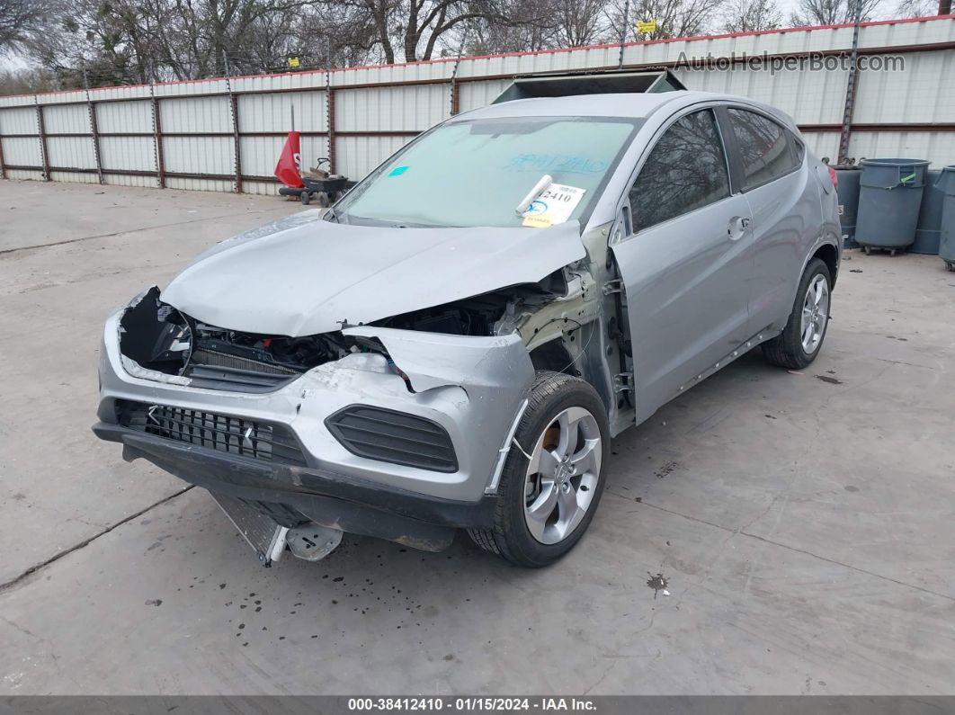 2021 Honda Hr-v 2wd Lx Silver vin: 3CZRU5H3XMM725626