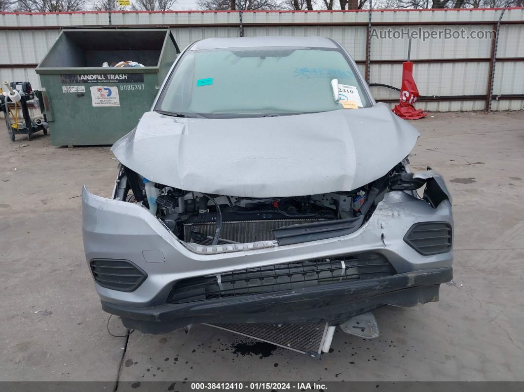 2021 Honda Hr-v 2wd Lx Silver vin: 3CZRU5H3XMM725626