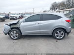 2021 Honda Hr-v 2wd Lx Silver vin: 3CZRU5H3XMM725626