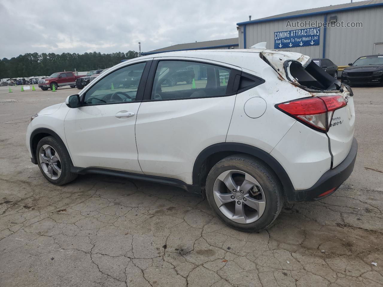 2021 Honda Hr-v Lx White vin: 3CZRU5H3XMM729417