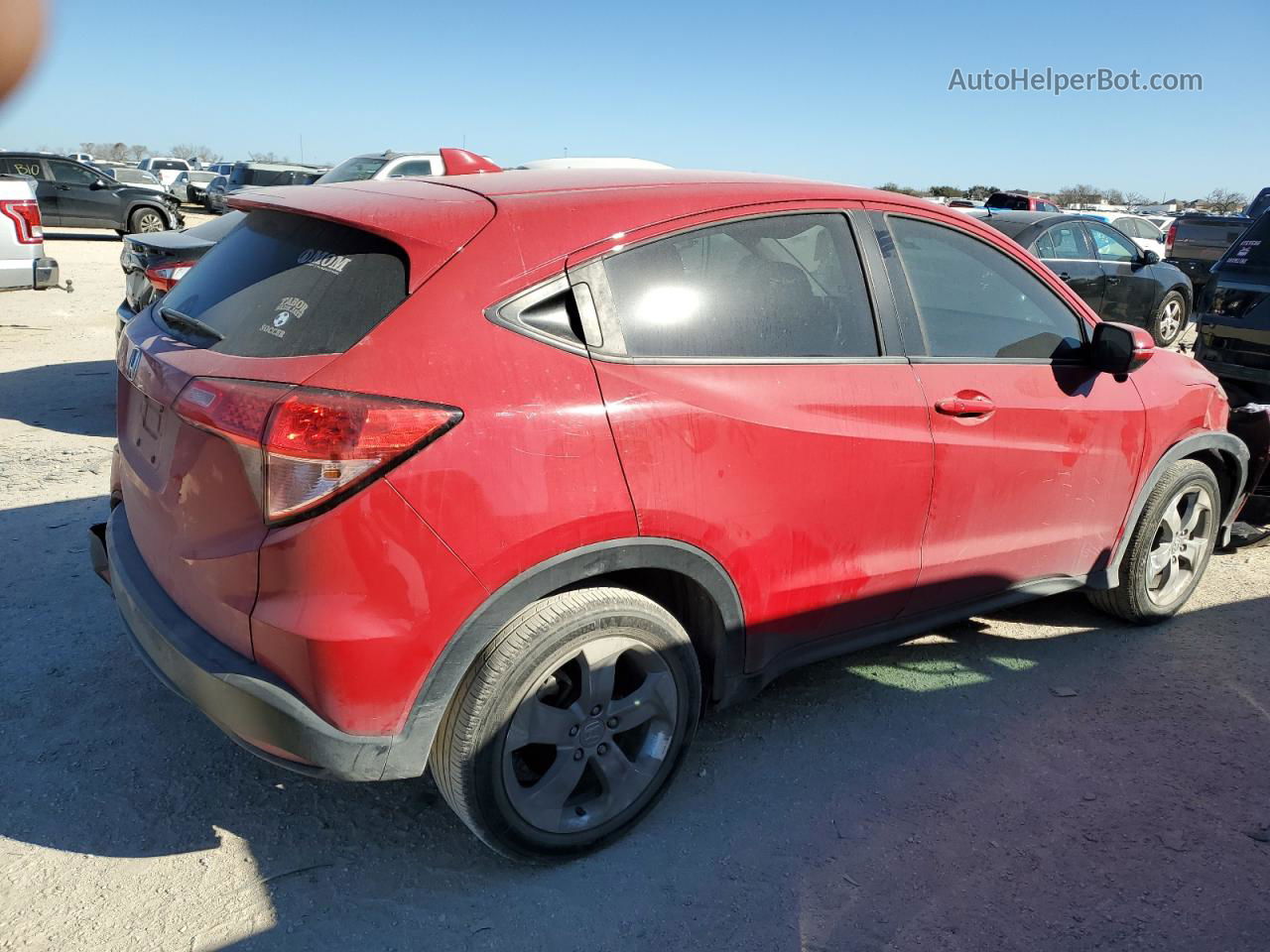 2016 Honda Hr-v Ex Red vin: 3CZRU5H50GM717816