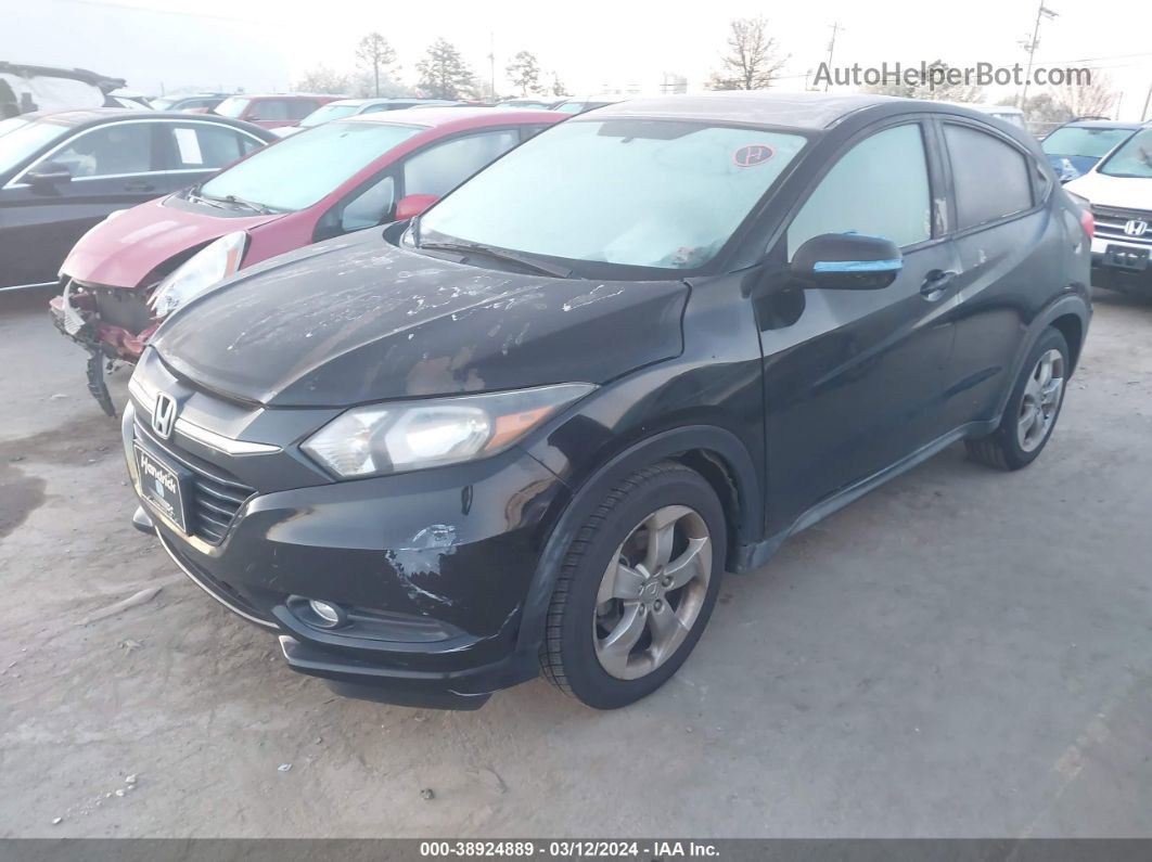 2016 Honda Hr-v Ex Black vin: 3CZRU5H50GM728041