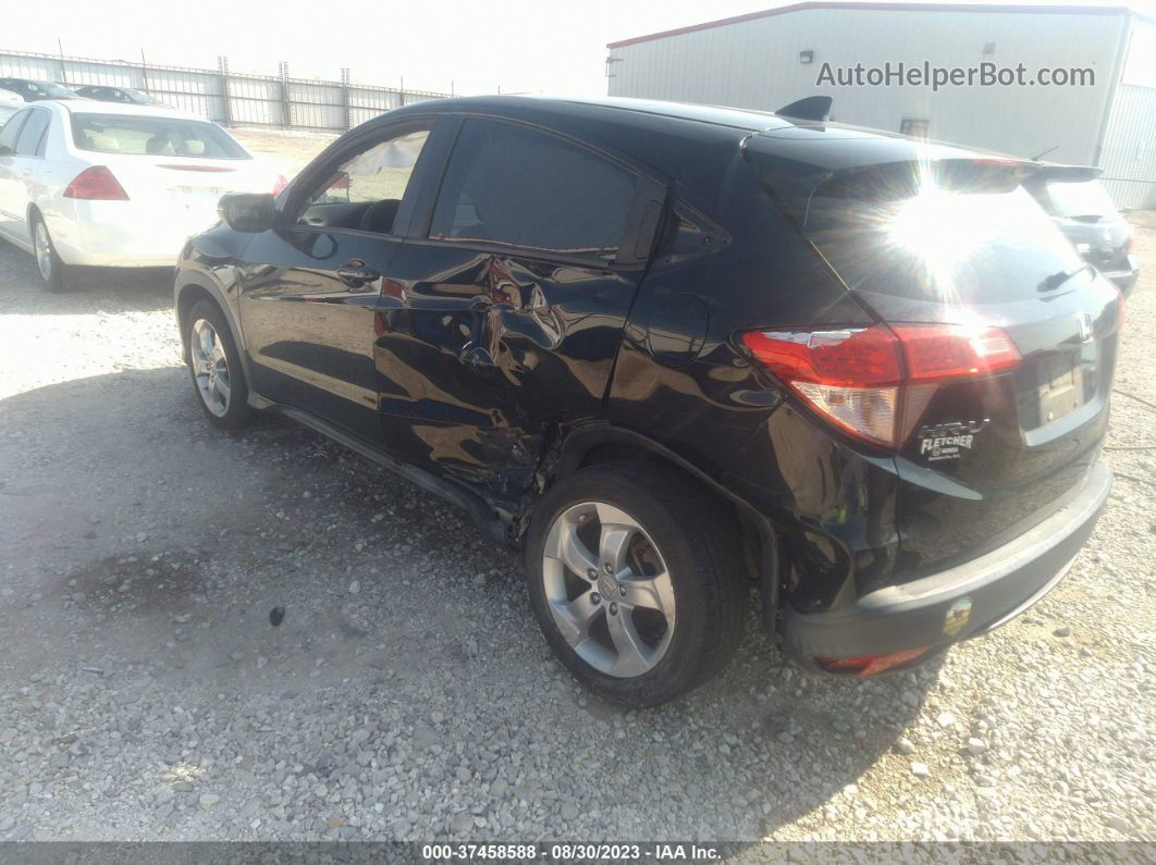 2016 Honda Hr-v Ex Black vin: 3CZRU5H50GM740366