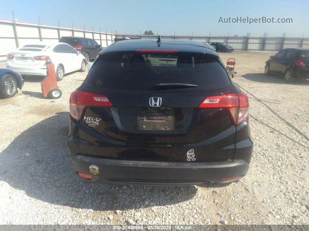 2016 Honda Hr-v Ex Black vin: 3CZRU5H50GM740366