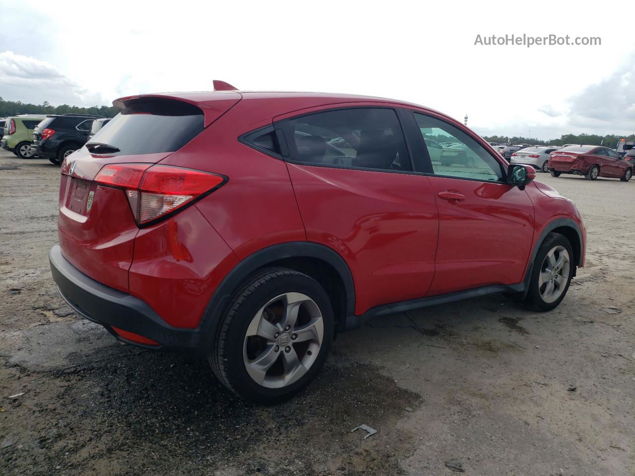 2016 Honda Hr-v Ex Красный vin: 3CZRU5H50GM752503