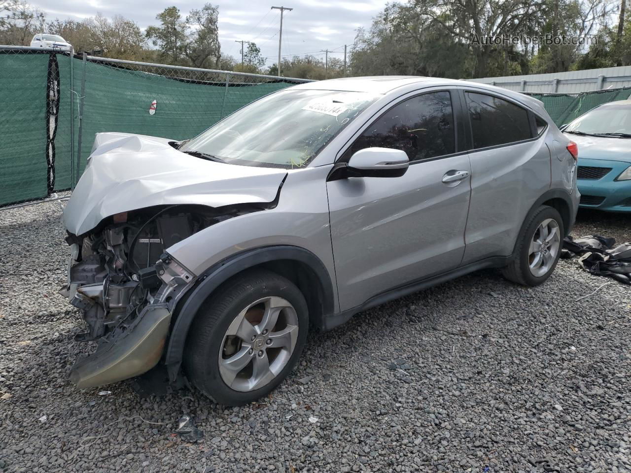 2017 Honda Hr-v Ex Silver vin: 3CZRU5H50HG706363