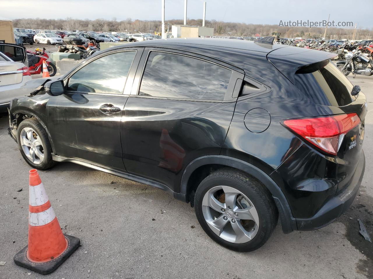 2017 Honda Hr-v Ex Black vin: 3CZRU5H50HM714254