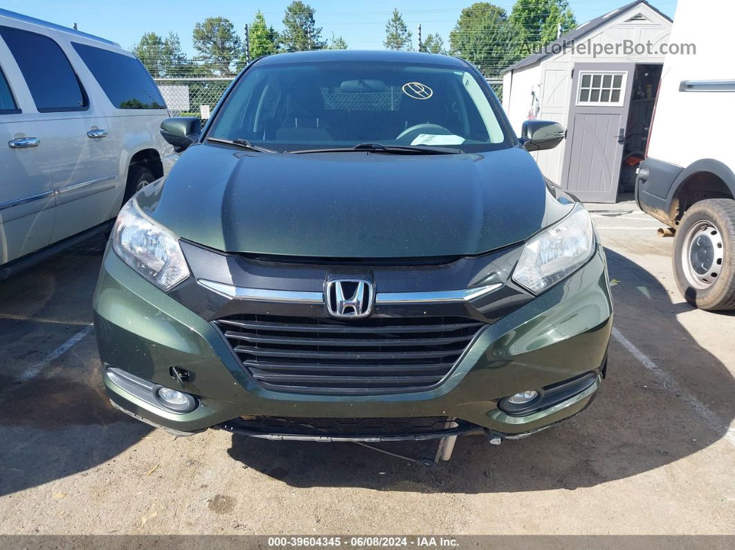 2017 Honda Hr-v Ex Green vin: 3CZRU5H50HM724122