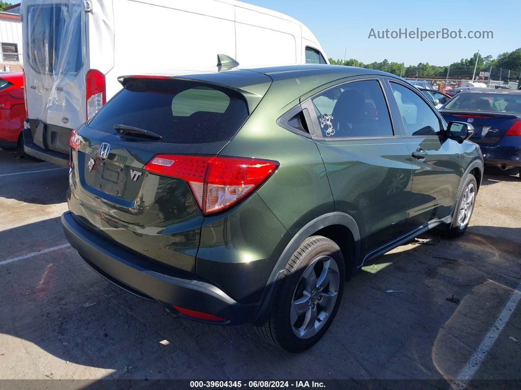 2017 Honda Hr-v Ex Green vin: 3CZRU5H50HM724122