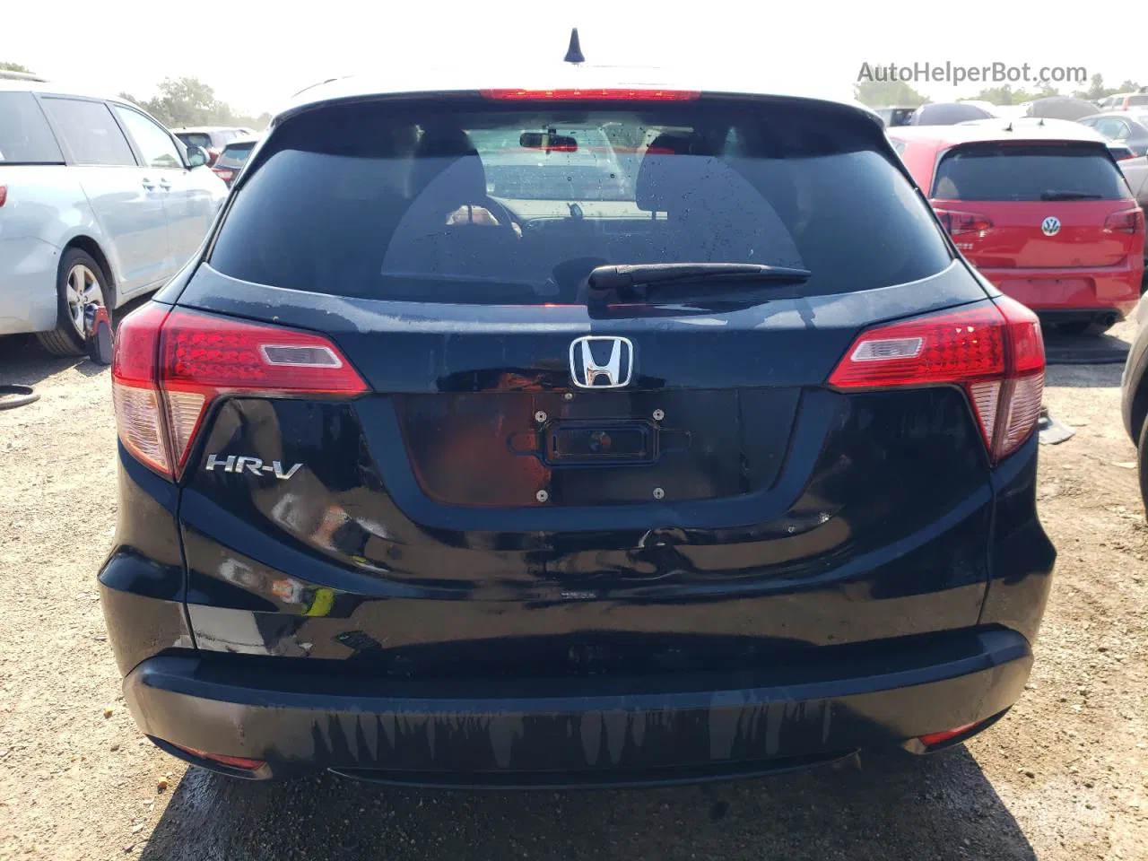 2018 Honda Hr-v Ex Черный vin: 3CZRU5H50JG705851