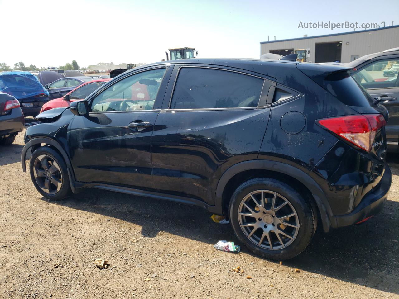 2018 Honda Hr-v Ex Черный vin: 3CZRU5H50JG705851