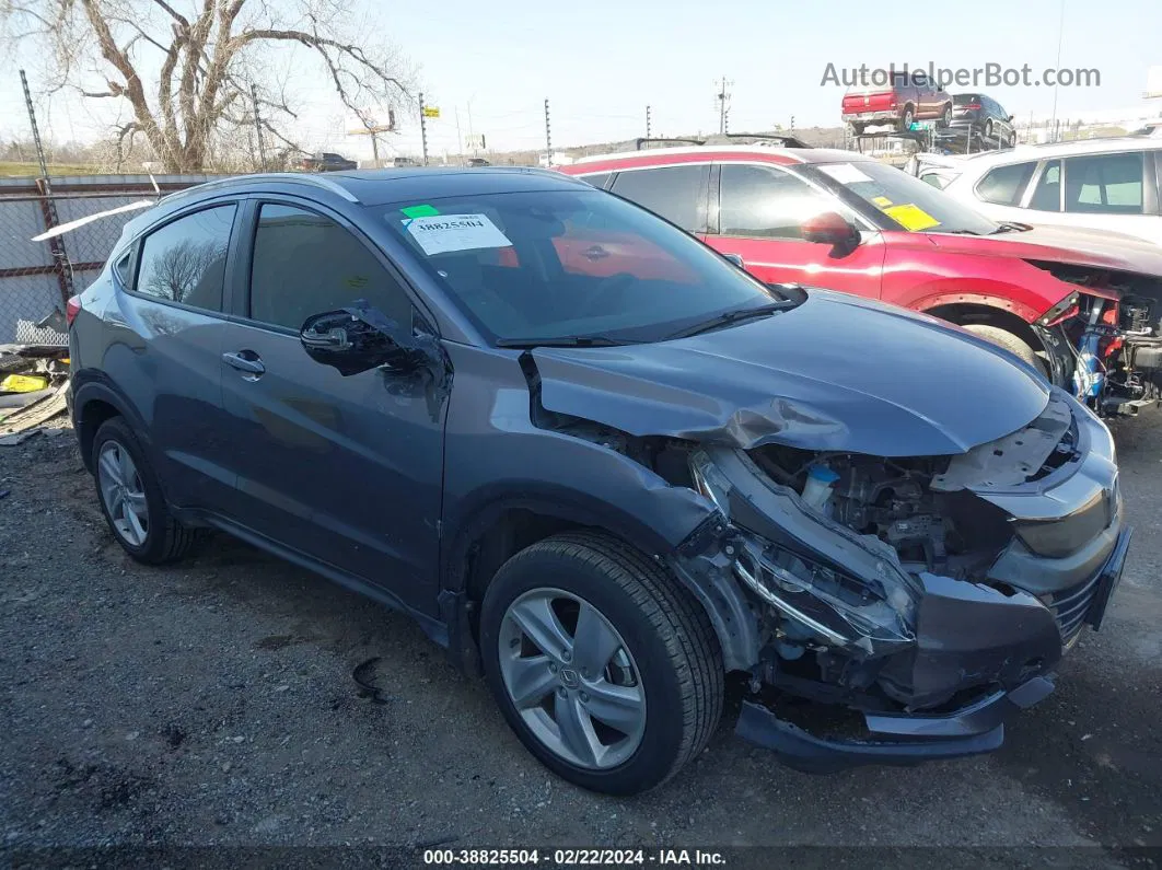 2019 Honda Hr-v Ex Gray vin: 3CZRU5H50KM706520