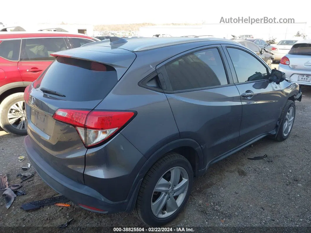 2019 Honda Hr-v Ex Gray vin: 3CZRU5H50KM706520