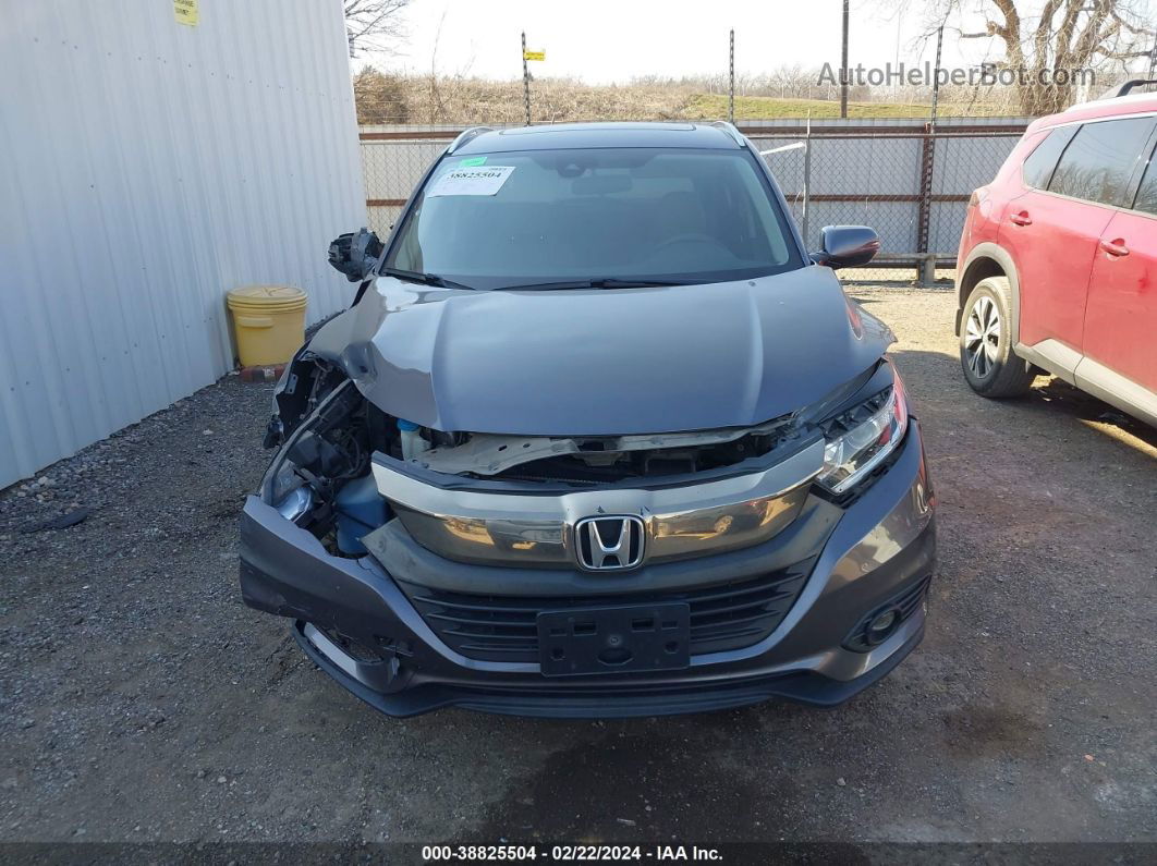 2019 Honda Hr-v Ex Gray vin: 3CZRU5H50KM706520