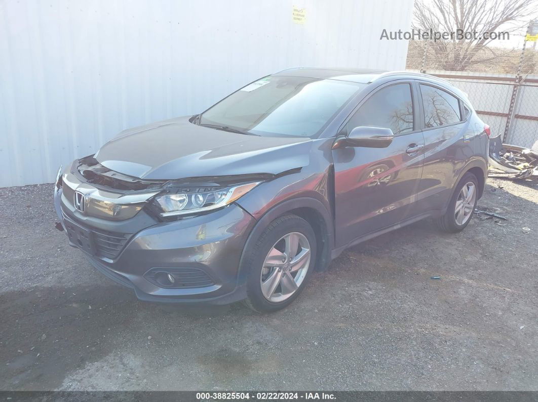 2019 Honda Hr-v Ex Gray vin: 3CZRU5H50KM706520