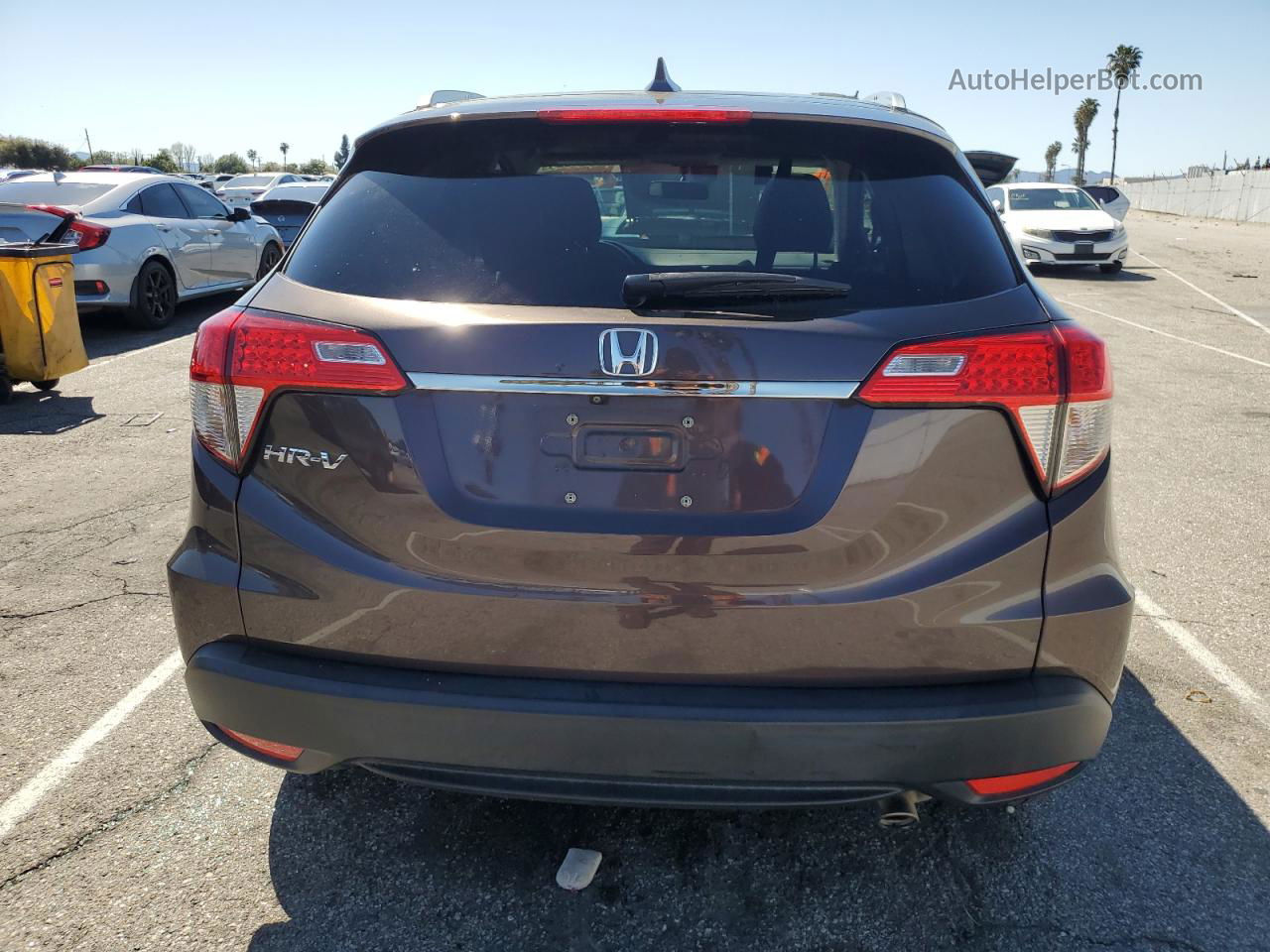 2019 Honda Hr-v Ex Brown vin: 3CZRU5H50KM722507