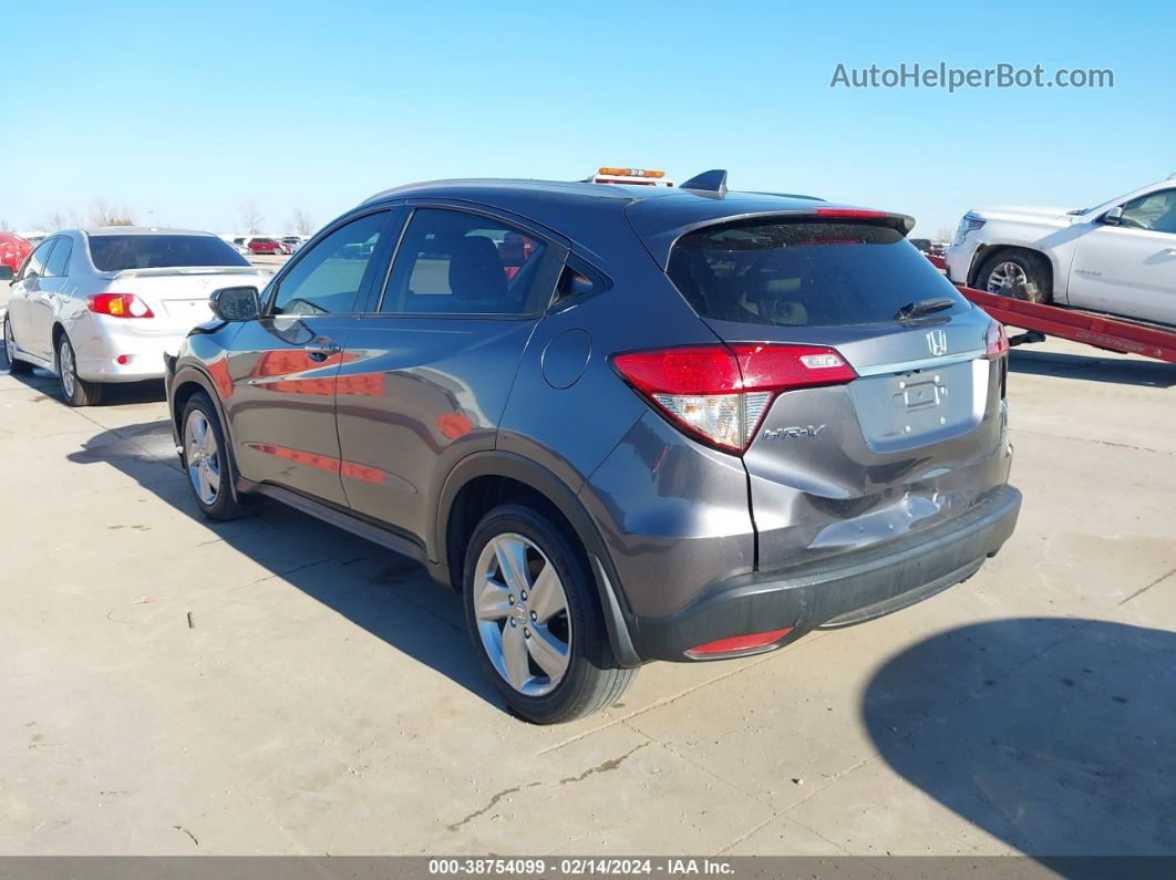 2019 Honda Hr-v Ex Gray vin: 3CZRU5H50KM725388