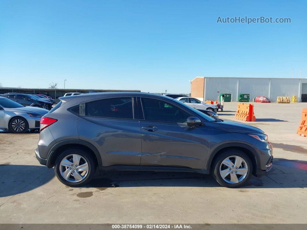 2019 Honda Hr-v Ex Gray vin: 3CZRU5H50KM725388