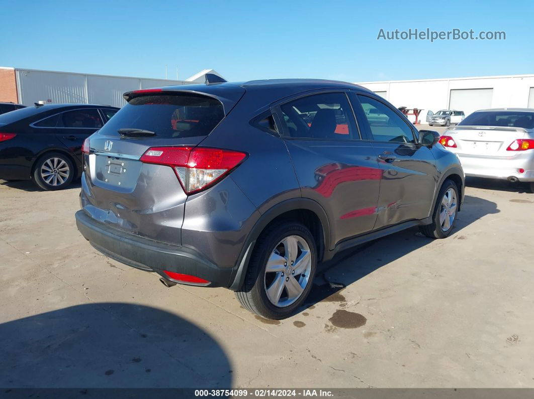 2019 Honda Hr-v Ex Gray vin: 3CZRU5H50KM725388