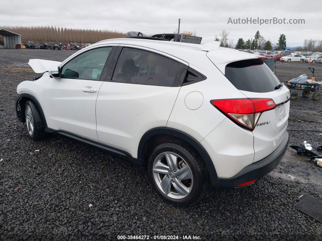 2019 Honda Hr-v Ex White vin: 3CZRU5H50KM729151