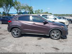 2021 Honda Hr-v 2wd Ex Purple vin: 3CZRU5H50MM721716