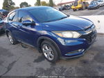 2016 Honda Hr-v Ex Blue vin: 3CZRU5H51GM708199