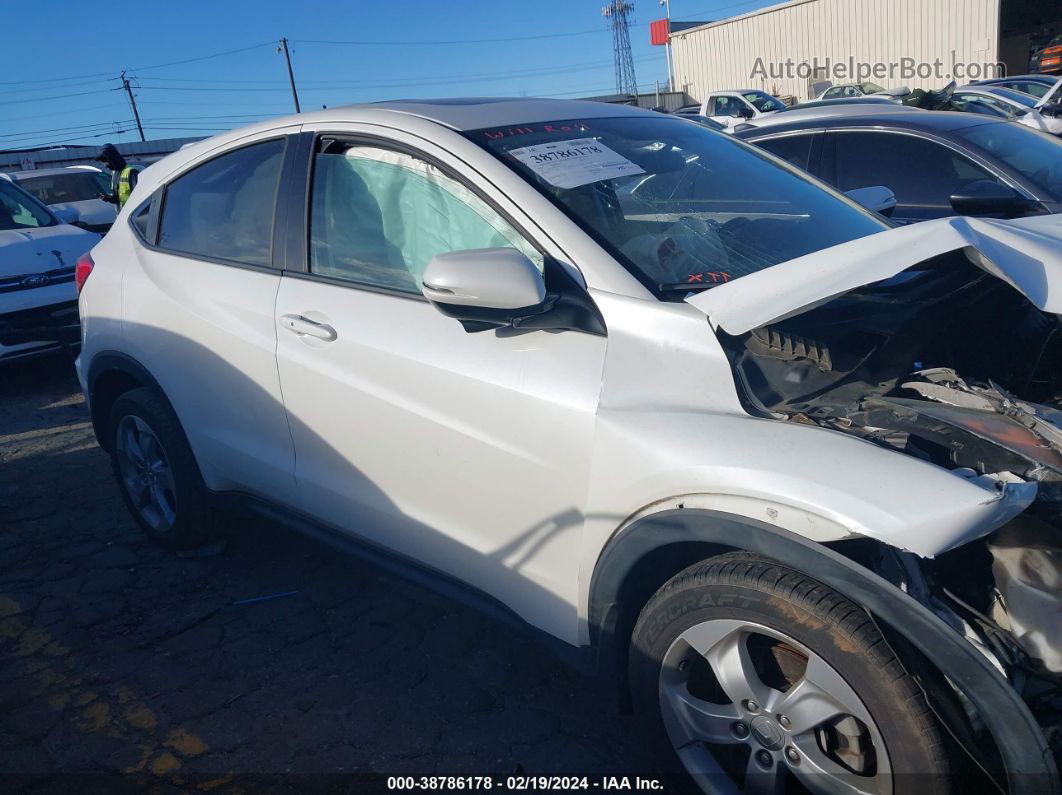 2016 Honda Hr-v Ex White vin: 3CZRU5H51GM719168