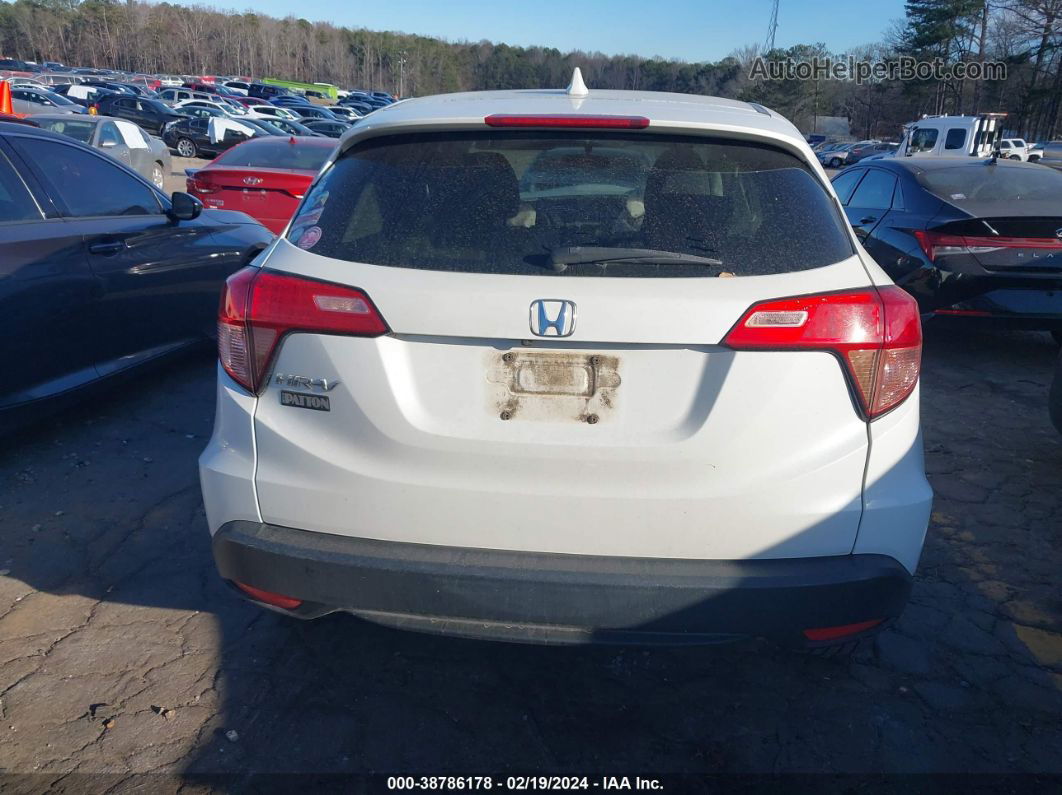 2016 Honda Hr-v Ex White vin: 3CZRU5H51GM719168