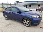 2016 Honda Hr-v Ex Blue vin: 3CZRU5H51GM729604