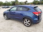 2016 Honda Hr-v Ex Blue vin: 3CZRU5H51GM729604