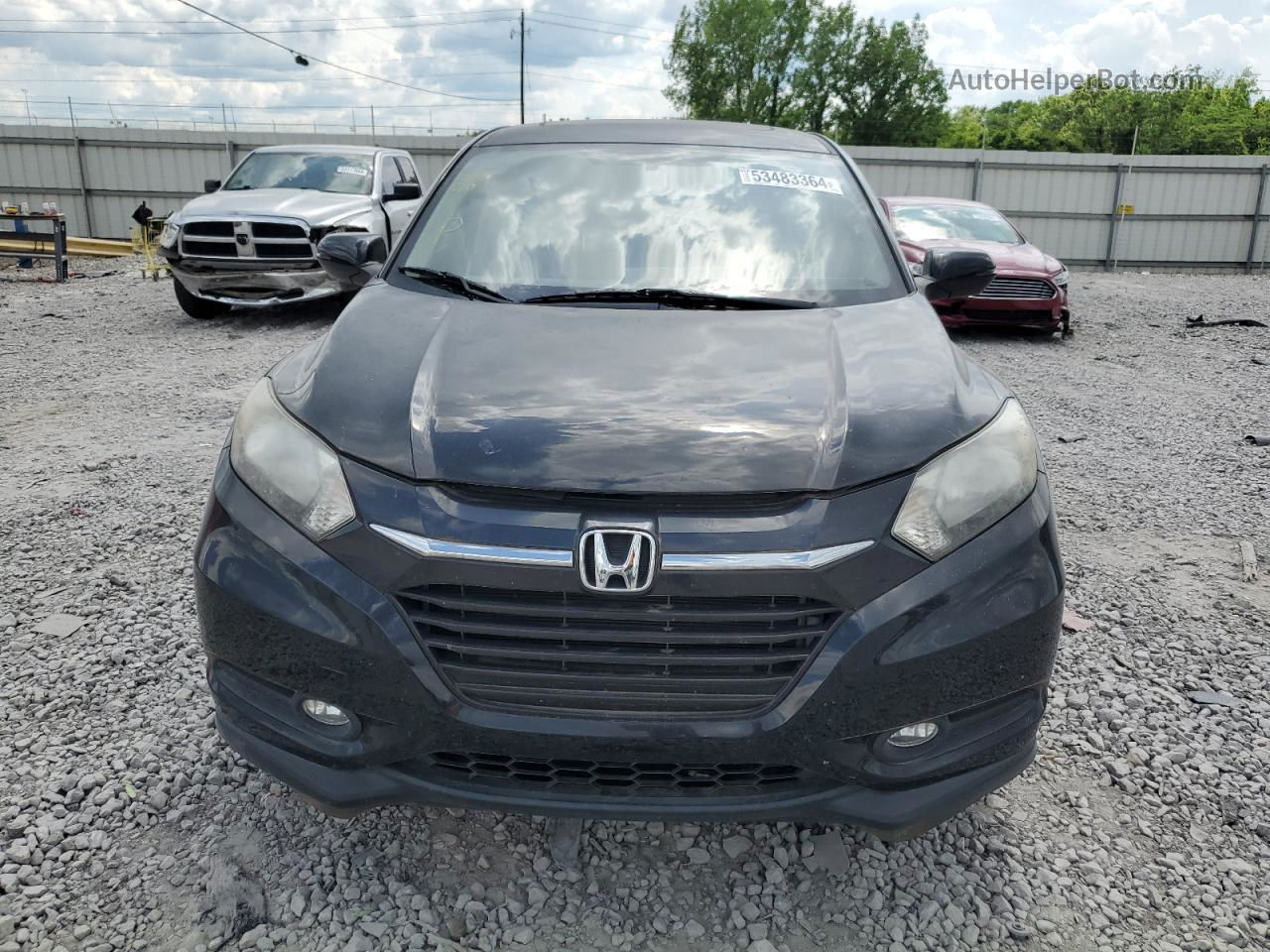 2016 Honda Hr-v Ex Black vin: 3CZRU5H51GM740389