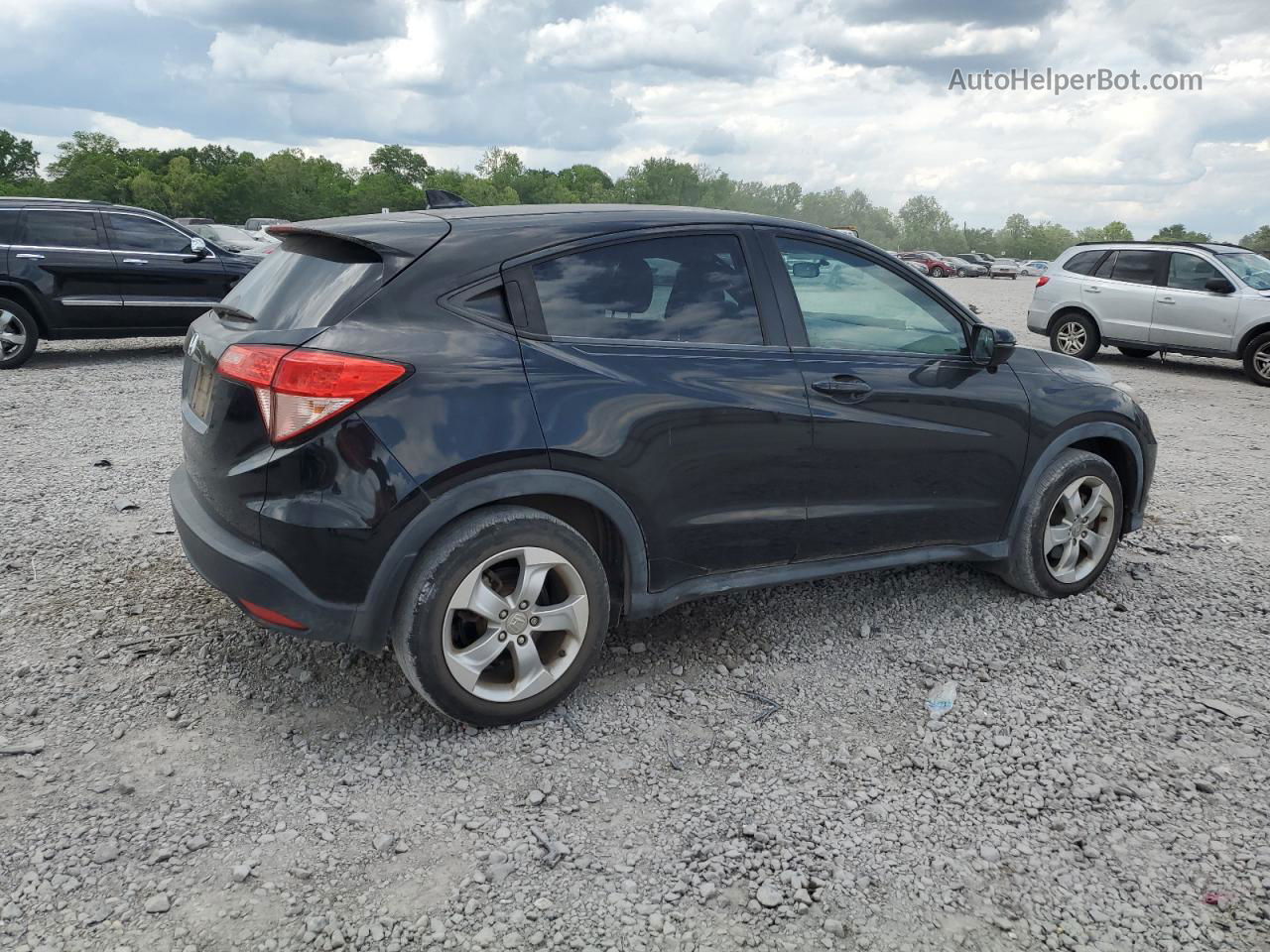 2016 Honda Hr-v Ex Black vin: 3CZRU5H51GM740389