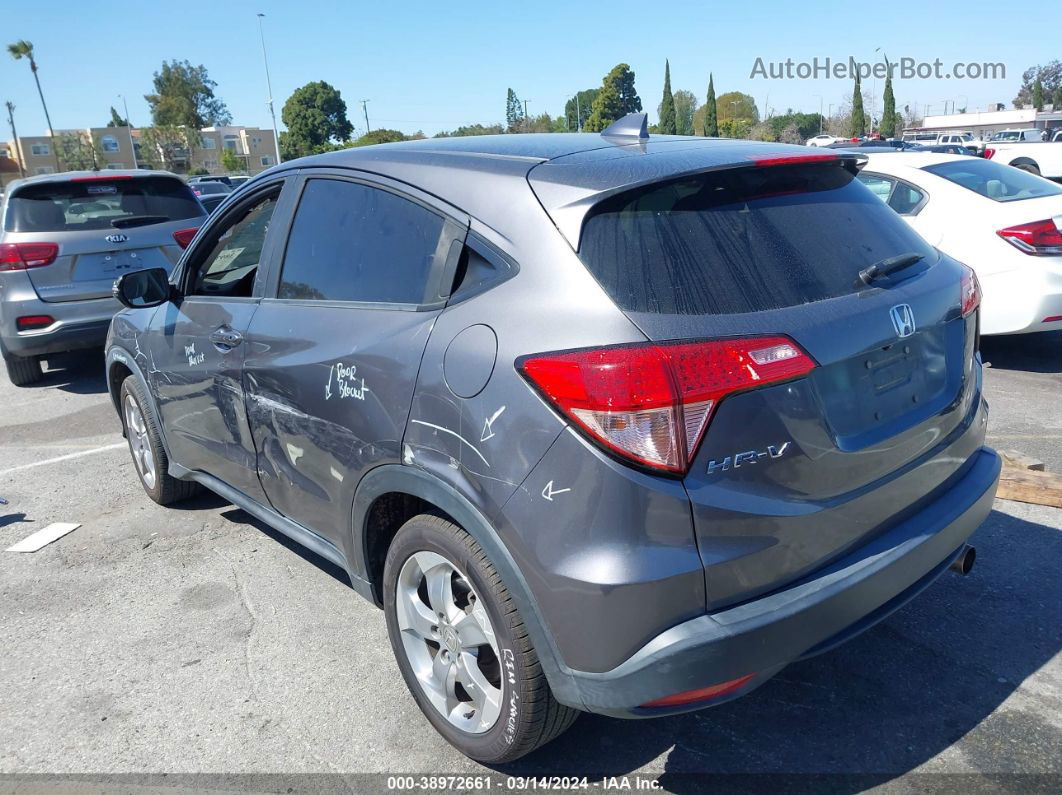 2017 Honda Hr-v Ex Gray vin: 3CZRU5H51HM701612