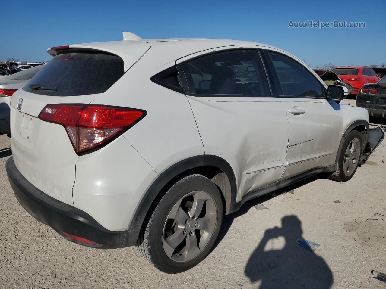 2017 Honda Hr-v Ex White vin: 3CZRU5H51HM718281