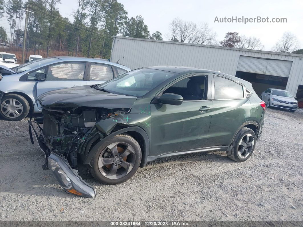 2018 Honda Hr-v Ex Green vin: 3CZRU5H51JG704420