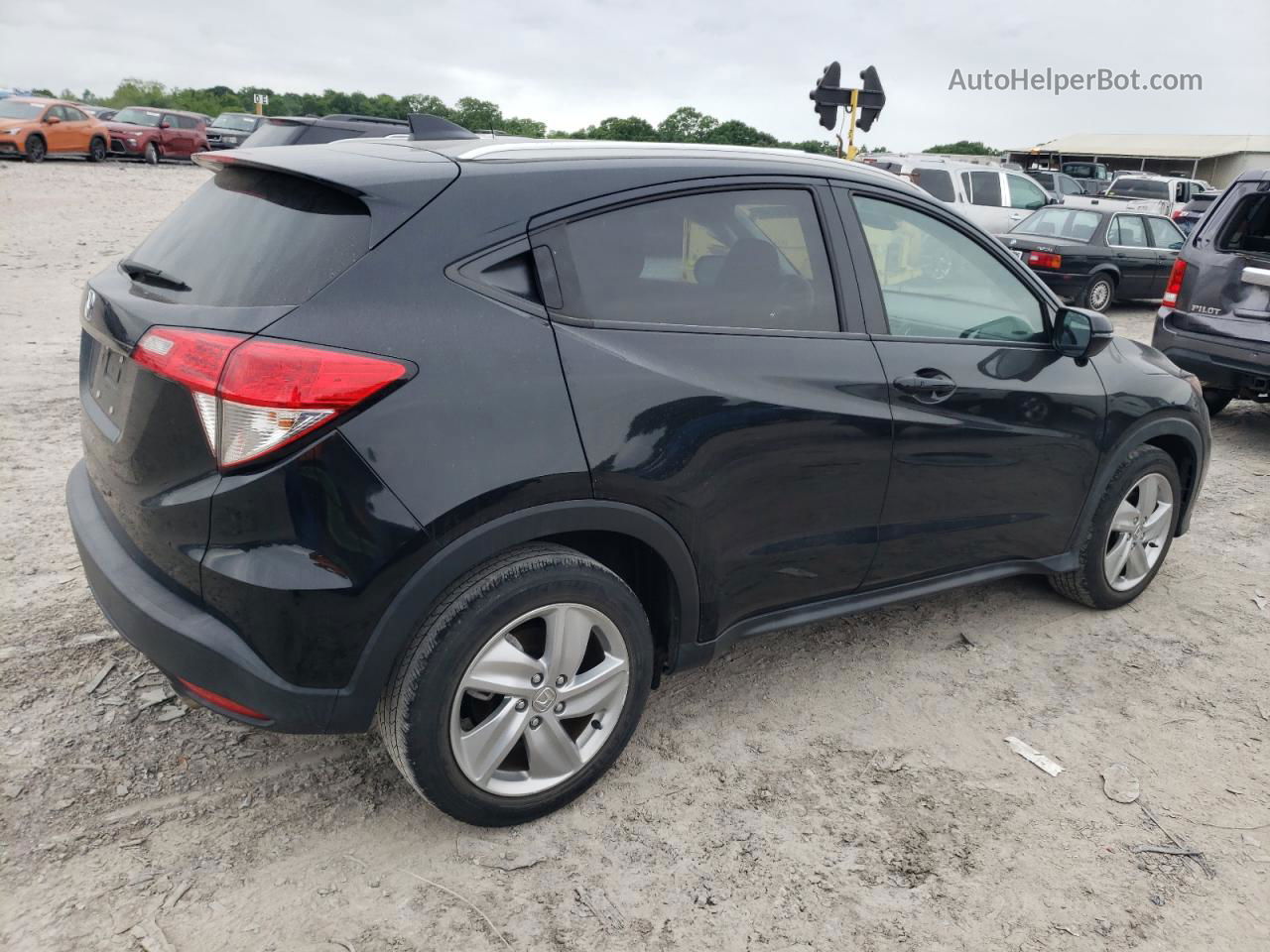 2019 Honda Hr-v Ex Black vin: 3CZRU5H51KM713041