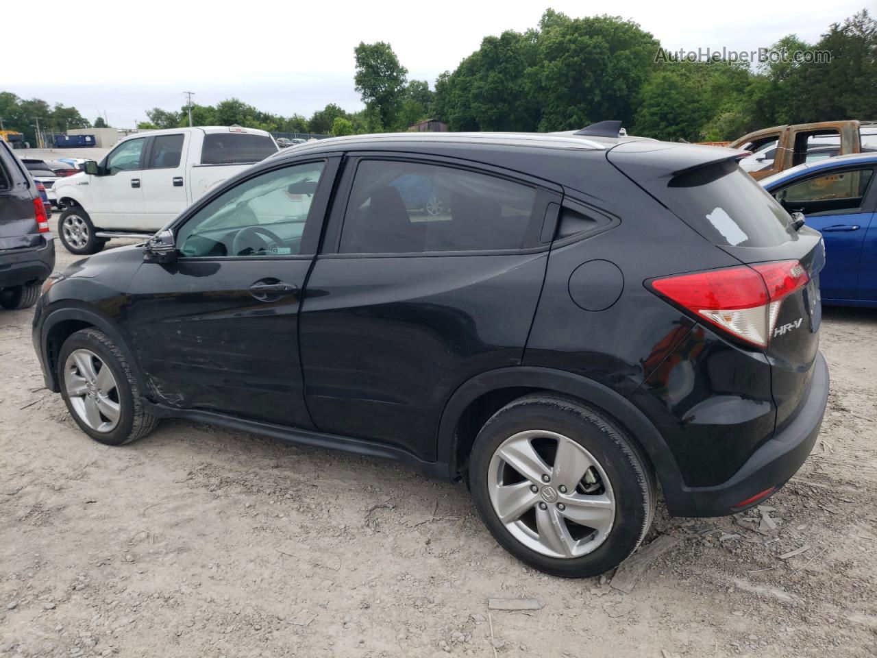 2019 Honda Hr-v Ex Black vin: 3CZRU5H51KM713041