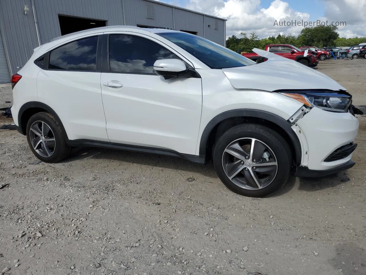 2021 Honda Hr-v Ex Белый vin: 3CZRU5H51MM729730