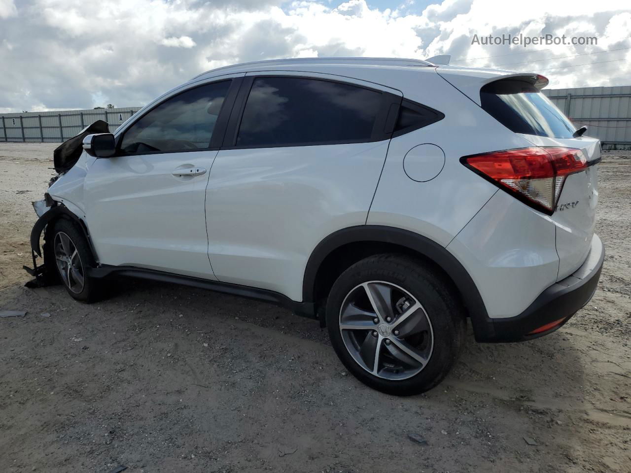 2021 Honda Hr-v Ex White vin: 3CZRU5H51MM729730