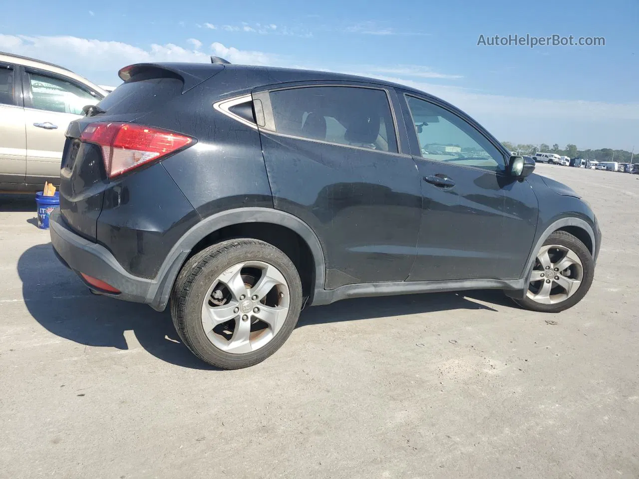 2016 Honda Hr-v Ex Черный vin: 3CZRU5H52GM705103