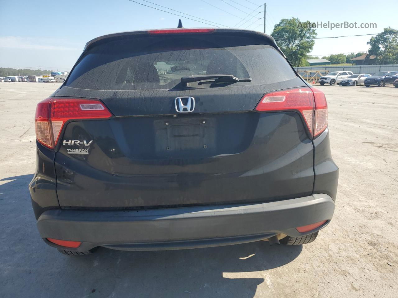 2016 Honda Hr-v Ex Черный vin: 3CZRU5H52GM705103