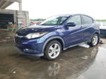 2016 Honda Hr-v Ex Blue vin: 3CZRU5H52GM714786