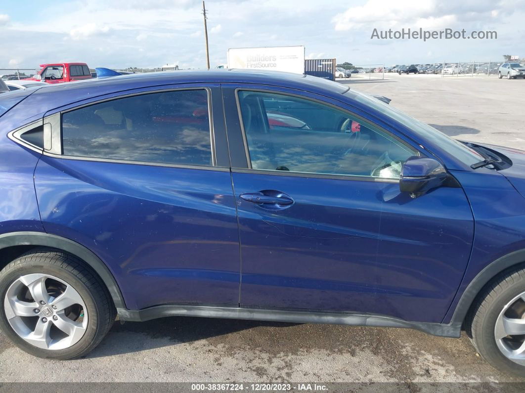 2016 Honda Hr-v Ex Blue vin: 3CZRU5H52GM732253