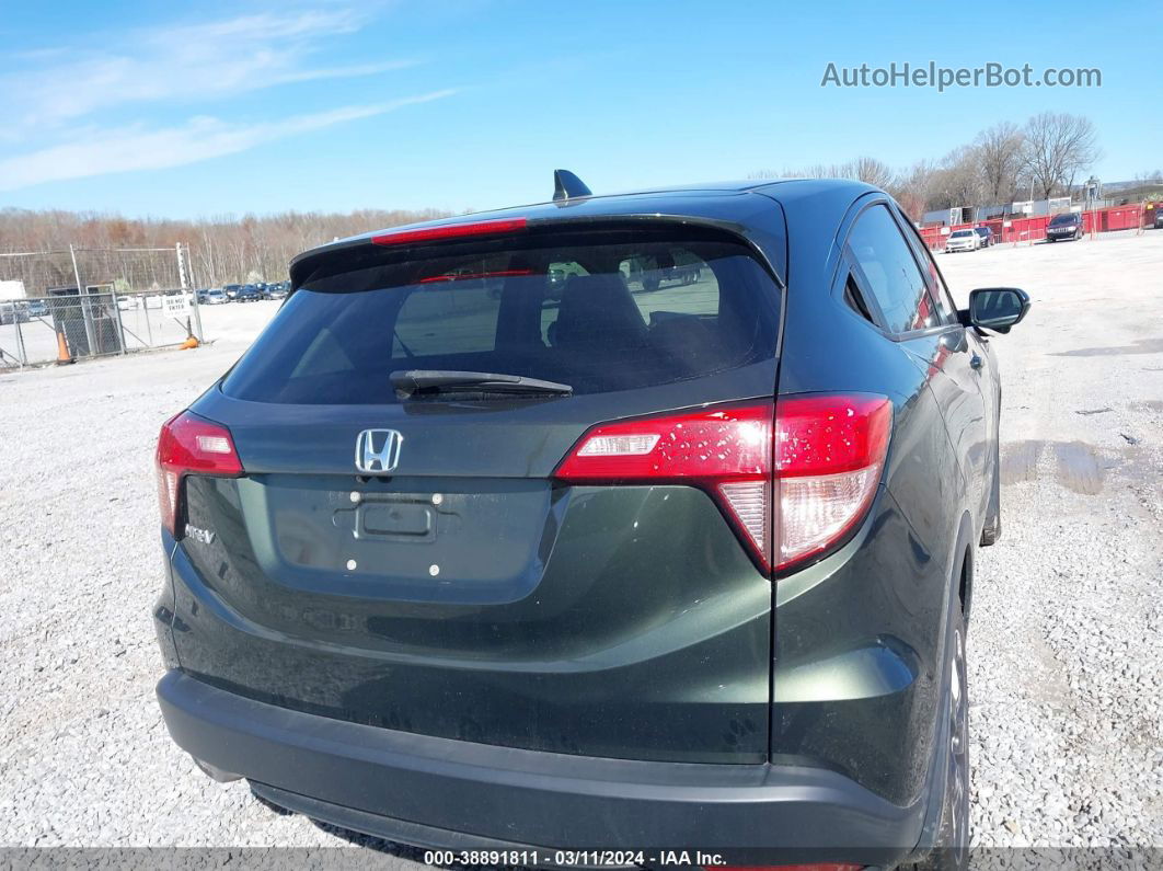 2018 Honda Hr-v Ex Зеленый vin: 3CZRU5H52JG704118