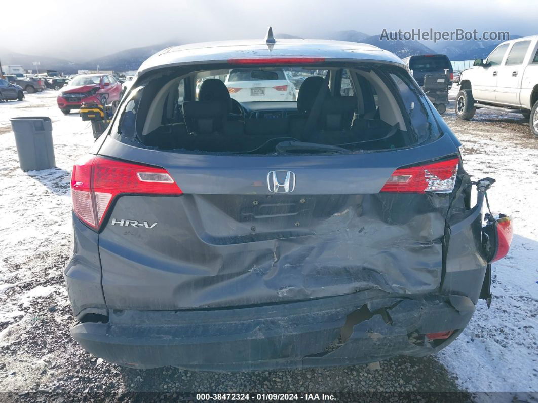 2018 Honda Hr-v Ex Gray vin: 3CZRU5H52JM713175