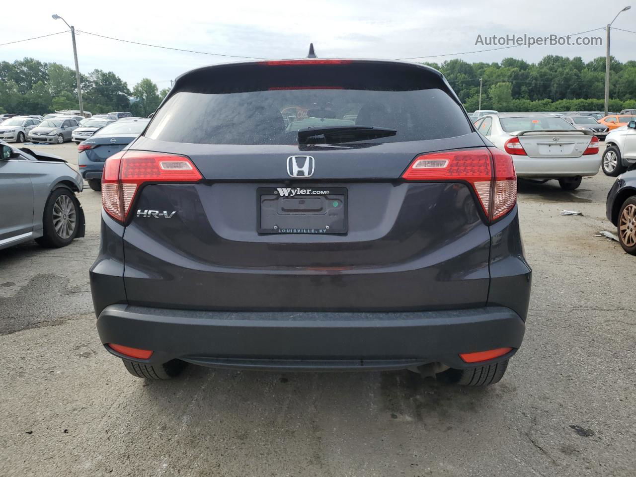 2018 Honda Hr-v Ex Black vin: 3CZRU5H52JM721745