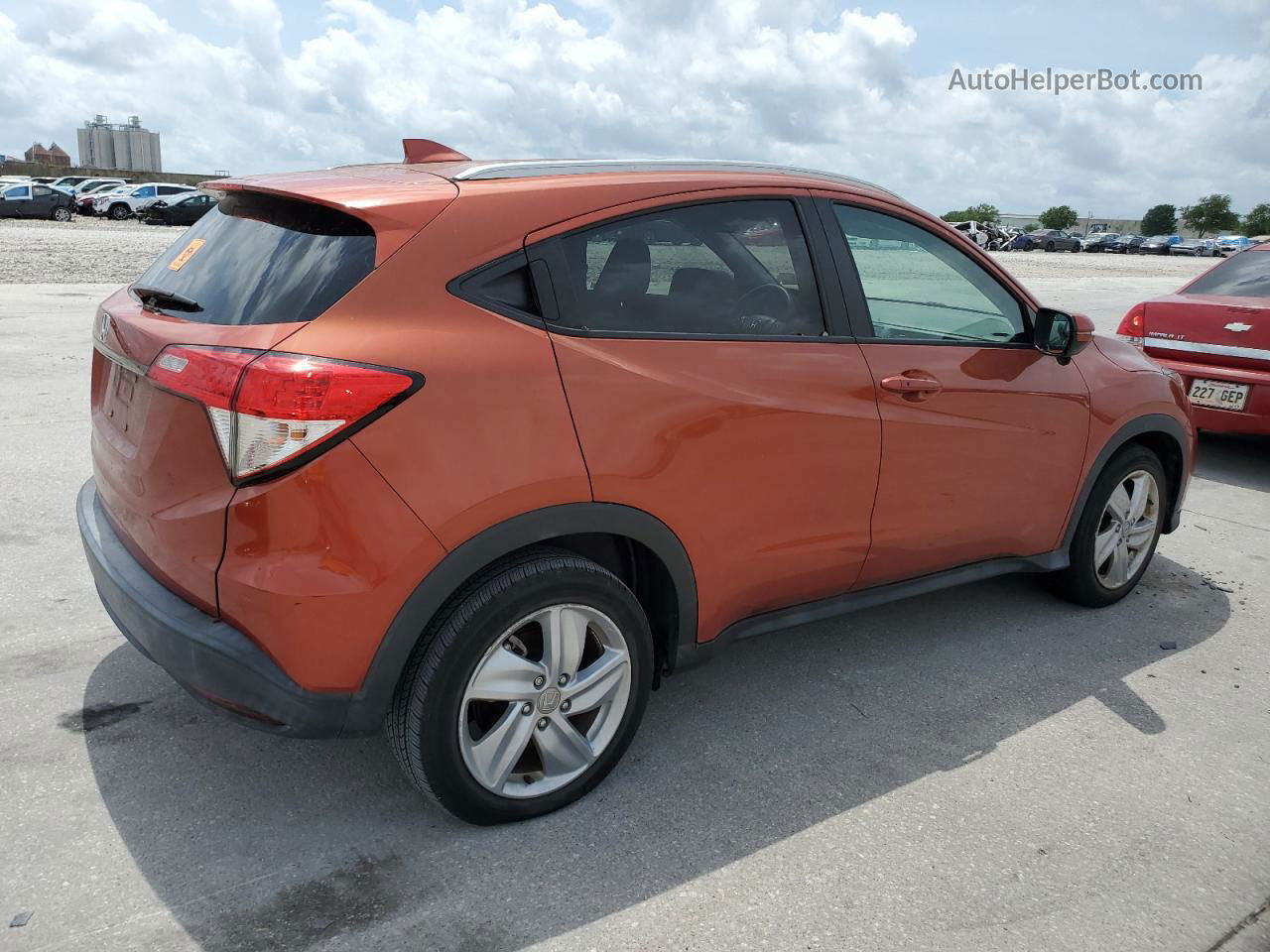 2019 Honda Hr-v Ex Orange vin: 3CZRU5H52KM701917