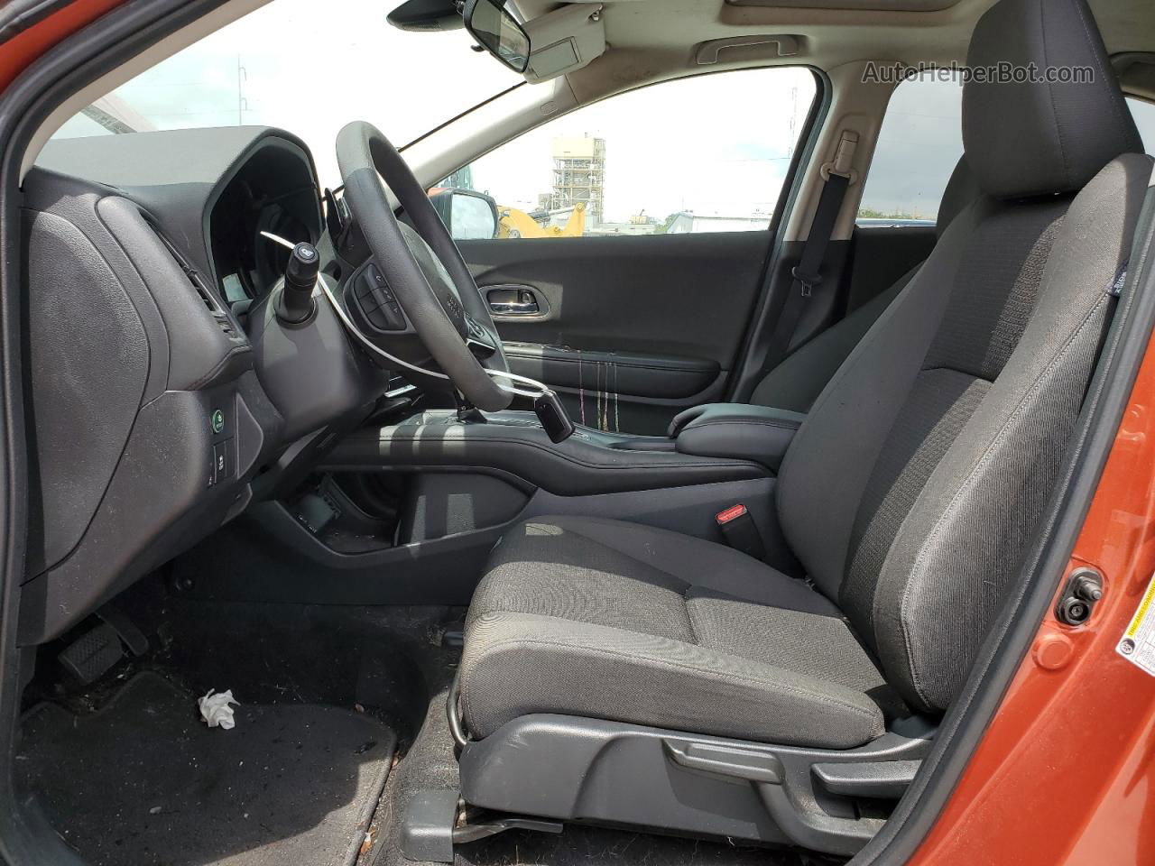 2019 Honda Hr-v Ex Orange vin: 3CZRU5H52KM701917