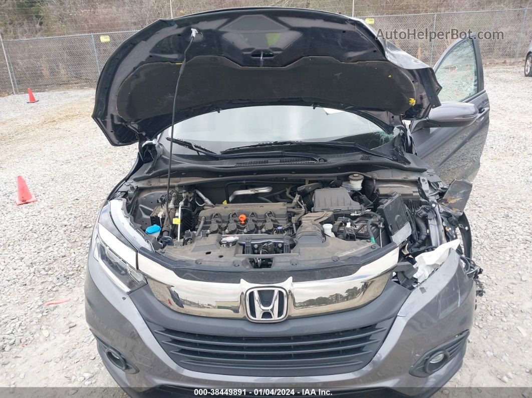 2019 Honda Hr-v Ex Gray vin: 3CZRU5H52KM702887