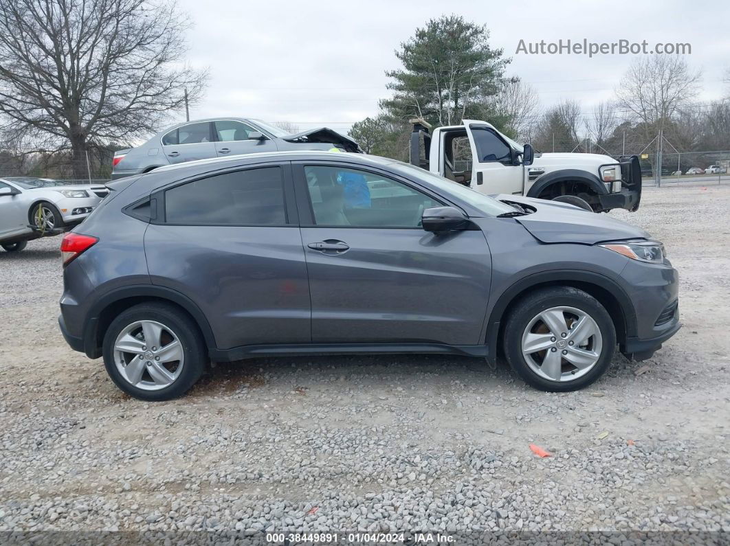 2019 Honda Hr-v Ex Gray vin: 3CZRU5H52KM702887